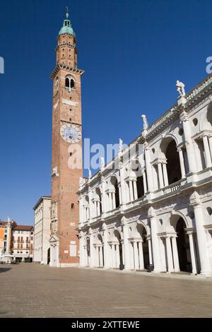 Bissara Tower in Vicenza, Italien. Stockfoto