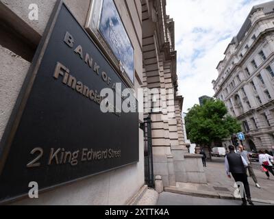 Bank of America Financial Centre in Central London Stockfoto