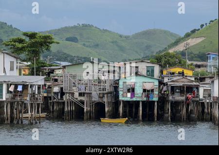 PAPUA NEUGUINEA, Port Moresby, Koki Wanigela Village / PAPUA NEUGUINEA, Port Moresby, Koki Wanigela Dorf Stockfoto