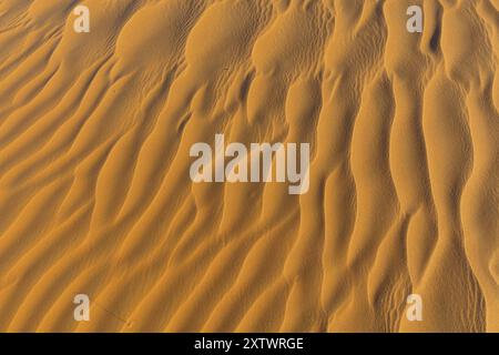 Rub al-Shali, die größte Wüste der Welt im Oman, Rub al-Chali, leeres Viertel in der Nähe von Ubar, Salalah, Dhofar Governorate, Oman, Asien Stockfoto