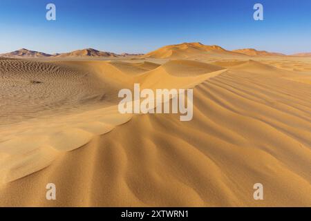 Rub al-Shali, die größte Wüste der Welt im Oman, Rub al-Chali, leeres Viertel nea, Salalah, Dhofar Governorate, Oman, Asien Stockfoto