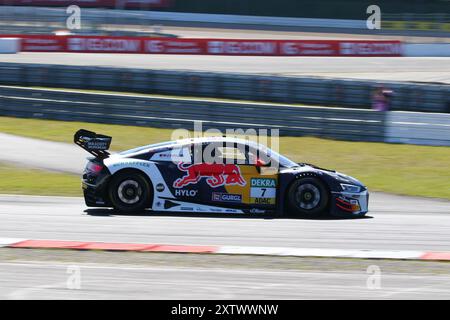 Ricardo Feller (che), #7, Audi R8 LMS GT3 EVO II, Team: Abt Sportsline (DEU), Motorsport, DTM 2024, DTM05, Training, Freitag, Nürnberg, Deutschland, 16.08.2024 Foto: Eibner-Pressefoto/Jürgen Augst Stockfoto