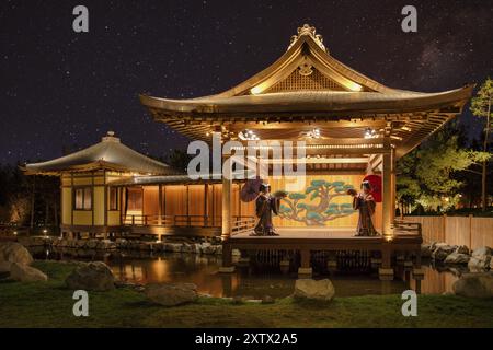 Japanischer Park, Krasnodar, Russland, Europa Stockfoto