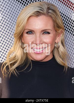 INGLEWOOD, LOS ANGELES, KALIFORNIEN, USA - 15. AUGUST: Juni: Diane Raphael kommt bei der Eröffnung des Intuit Dome Grand Opening – Ribbon Cutting Ceremony and Red Carpet am 15. August 2024 im Intuit Dome in Inglewood, Los Angeles, Kalifornien, USA. (Foto: Xavier Collin/Image Press Agency) Stockfoto