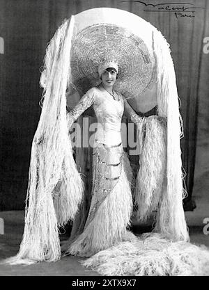 Lucien Waléry (polnischer Fotograf) - Mistinguett - 1920er Jahre Stockfoto