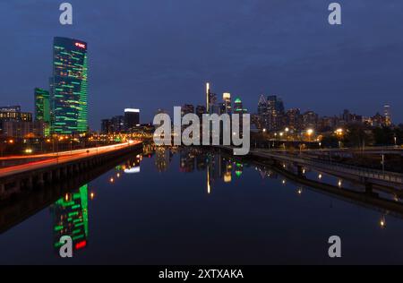 Stadt von Philadelphia Stockfoto