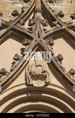 Merseburger Dom St. Johannes der Täufer und St. Laurence Stockfoto