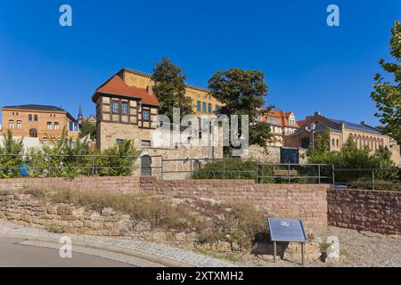 (â Sylvio Dittrich +49 1772156417) Schwarzes Tor Merseburg und Schwarze Bastion Stockfoto