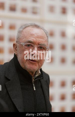 Gerhard Richter, bei der Presseveranstaltung zu seiner Ausstellung ATLAS 2012, anlässlich seines 80. Geburtstags. Gerhard Richter (* 9. Februar 1932 in D. Stockfoto