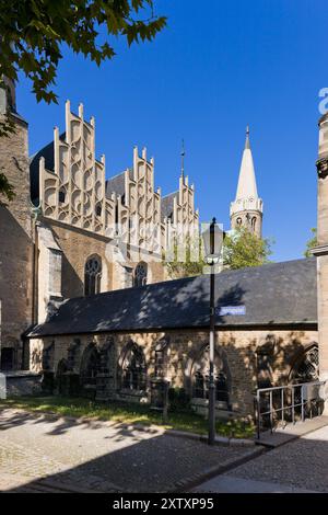 Merseburger Dom St. Johannes der Täufer und St. Laurence Stockfoto