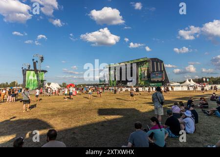 Impressionen vom ersten Tag des Highfield Festivals am Störmthaler See bei Leipzig Highfield Tag 1 Impressionen *** Impressionen vom ersten Tag des Highfield Festivals am Störmthaler See bei Leipzig Highfield Tag 1 Impressionen Stockfoto