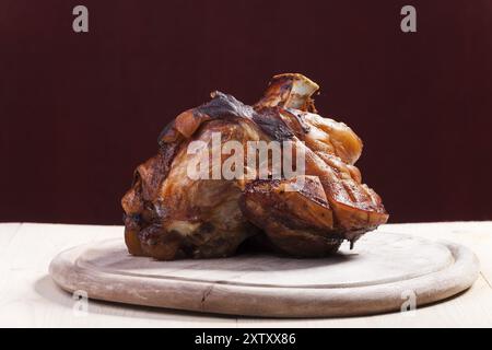 Gegrillte Schweinshaxe Stockfoto