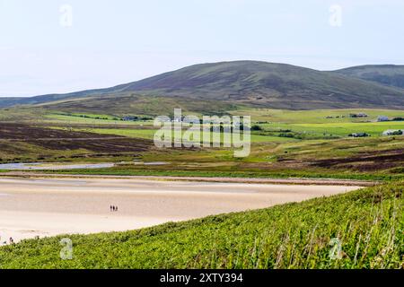 Waulkmill Bay, Orkney Festland. Stockfoto