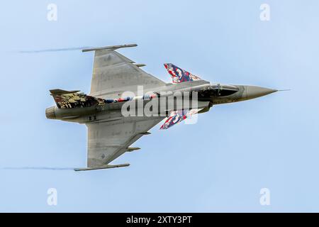 Saab JAS 39C Gripen Stockfoto