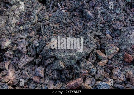 Scoria, Sunset Crater National Monument, AZ Stockfoto