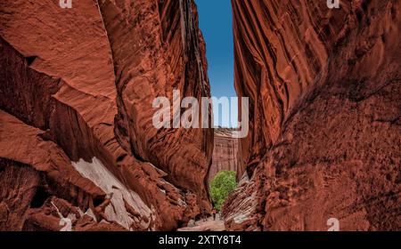 Slot Canyon - Capitol Reef National Park - Utah Stockfoto