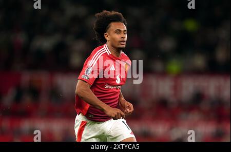 Joshua Zirkzee von Manchester United während des Premier League-Spiels in Old Trafford, Manchester. Bilddatum: Freitag, 16. August 2024. Stockfoto