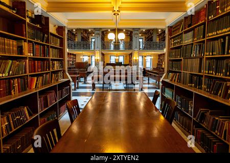 Die Peabody Library in Baltimore, Maryland, 14. August 2024 Stockfoto