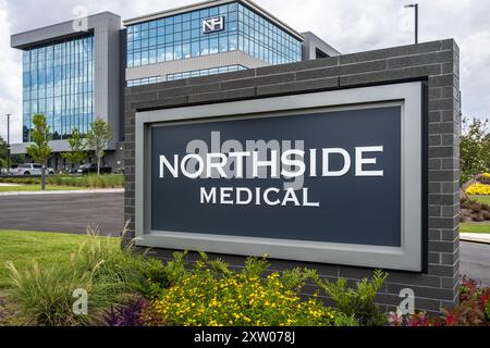 Northside Medical Building in Buford, Georgia, in der Nähe von Atlanta. (USA) Stockfoto