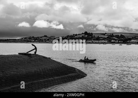 Am Appledore Quay am Fluss Torridge Bideford nördlich von Devon im Westen Englands Stockfoto