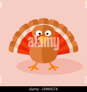 Cartoon der türkei. Stock Vektor