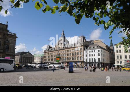 Kopenhagen/Dänemark/17. August 2024/Magasin du nord Département stre on kongens nytorv in der dänischen Hauptstadt. Foto. Bilder von Francis Joseph Dean/Dean sind nicht für kommerzielle Zwecke bestimmt Stockfoto