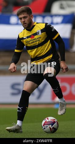 Barrow's Ben Jackson während des Spiels der Sky Bet League 2 zwischen Carlisle United und Barrow im Brunton Park, Carlisle am Samstag, den 17. August 2024. (Foto: Michael Driver | MI News) Credit: MI News & Sport /Alamy Live News Stockfoto