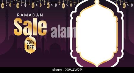 Ramadan Sale Hintergrund Stock Vektor