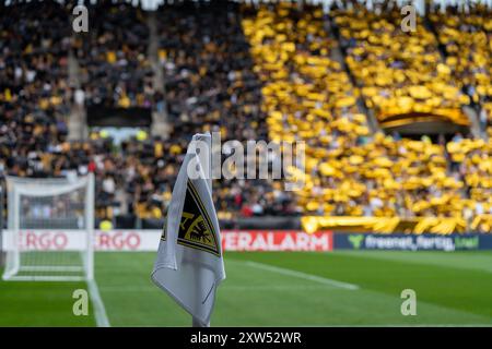 TSV Alemannia Aachen vs. SV Holstein Kiel, Fussball, DFB-Pokal, 1. Runde, 1. Spieltag, Saison 2024/2025, 17.08.2024, Foto: Eibner-Pressefoto/Justin Derondeau DFB-VORSCHRIFTEN VERBIETEN JEDE VERWENDUNG VON FOTOGRAFIEN ALS BILDSEQUENZEN UND/ODER QUASI-VIDEO Stockfoto