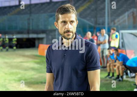 Alessio Dionisi Cheftrainer des Palermo FC während des italienischen Fußballspiels der Serie B zwischen Brescia Calcio FC und Palermo FC in Mar Stockfoto