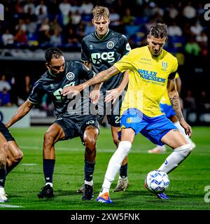 WAALWIJK, Niederlande. August 2024. SPO, Mandemakers Stadium, Dutch eredivisie, Saison 2024/2025, während des Spiels RKC - Groningen, Credit: Pro Shots/Alamy Live News Stockfoto