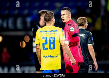 WAALWIJK, Niederlande. August 2024. SPO, Mandemakers Stadium, Dutch eredivisie, Saison 2024/2025, während des Spiels RKC - Groningen, FC Groningen Torhüter Etienne Vaessen Credit: Pro Shots/Alamy Live News Stockfoto