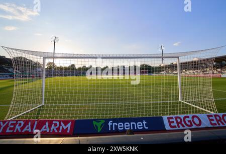 Donaustadion im Spiel SSV ULM – FC BAYERN MÜNCHEN 0-4 DFB-Pokal, Deutscher Fußball-Cup, 1.Runde am 16. August 2024 in Ulm. Saison 2024/2025 Fotograf: Peter Schatz - DFB-VORSCHRIFTEN VERBIETEN JEDE VERWENDUNG VON FOTOGRAFIEN als BILDSEQUENZEN und/oder QUASI-VIDEO - Stockfoto