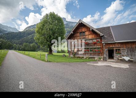 Sommer in der Schweiz Stockfoto