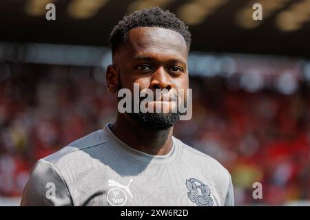 London, Großbritannien. August 2024. Diallang Jaiyesimi von Leyton Orient während des Charlton Athletic FC gegen Leyton Orient FC SKY Bet EFL League 1 Spiels im Valley, London, England, Großbritannien am 17. August 2024 Credit: Every Second Media/Alamy Live News Stockfoto