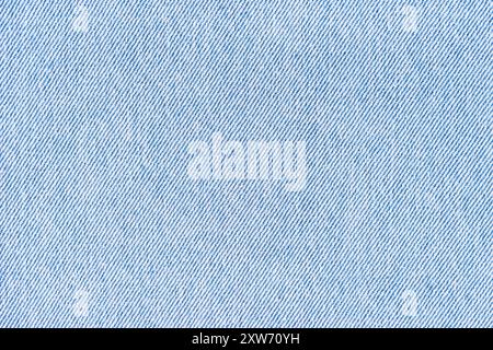 Nahaufnahme, Makro aus blauem Jeans-Denim-Textur-Hintergrund. Diagonalwebstoff, Leinwand. Textil für Dekor, Polster, Kleidung. Hintergrundbild, Stockfoto