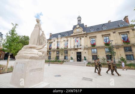 SAINT-OUEN-SUR-SEINE Stockfoto