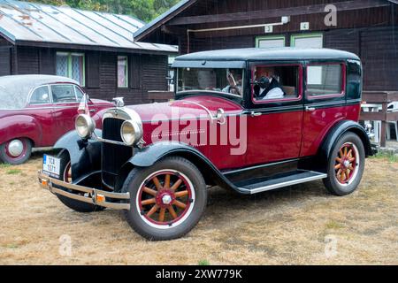 Essex Super Six Sedan - 1929, Essex Super Six Oldtimer Veteran Car Stockfoto