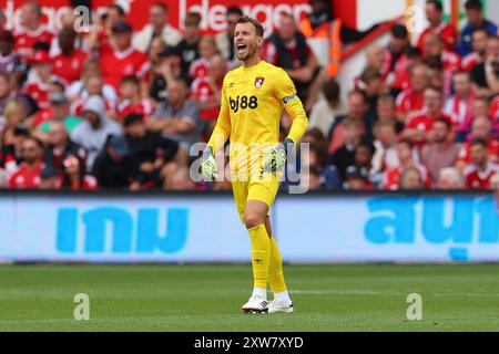 Neto of Bournemouth während des Spiels Nottingham Forest FC gegen Bournemouth FC English Premier League am 17. August 2024 im City Ground, Nottingham, England Stockfoto