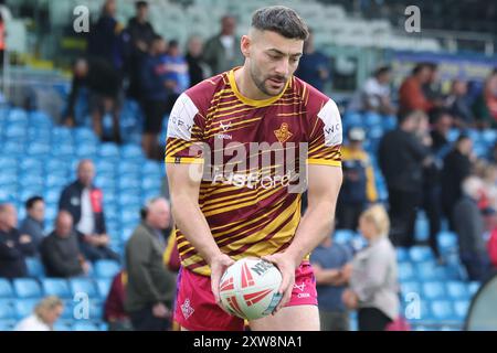 Leeds, Großbritannien. August 2024. Elland Road, Leeds, West Yorkshire, 18. August 2024. Betfred Super League - Magic Weekend Huddersfield Giants vs Castleford Tigers Jake Connor von Huddersfield Giants Credit: Touchlinepics/Alamy Live News Stockfoto