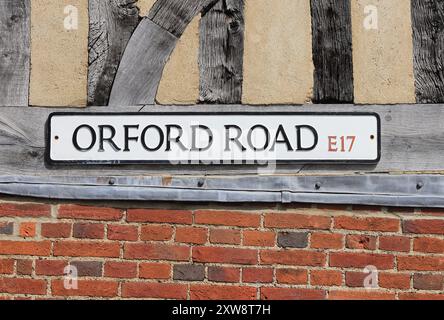 Das historische Herz des Dorfes Walthamstow in London E17, Großbritannien Stockfoto