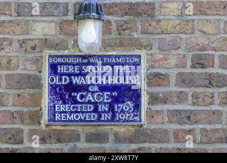 Das historische Herz des Dorfes Walthamstow in London E17, Großbritannien Stockfoto