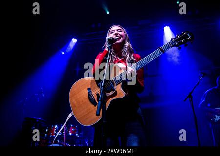 Mailand, Italien. März 2024. Hunter Daily tritt am 6. Mai 2024 in der Santeria Toscana 31 in Mailand auf. (Foto: Roberto Finizio/NurPhoto) Credit: NurPhoto SRL/Alamy Live News Stockfoto