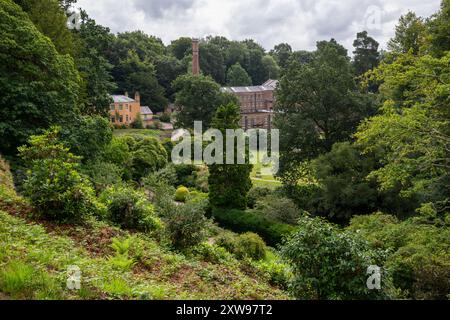 Quarry Bank Mill and Gardens, Styal, Cheshire, England. Stockfoto