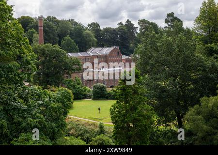 Quarry Bank Mill and Gardens, Styal, Cheshire, England. Stockfoto