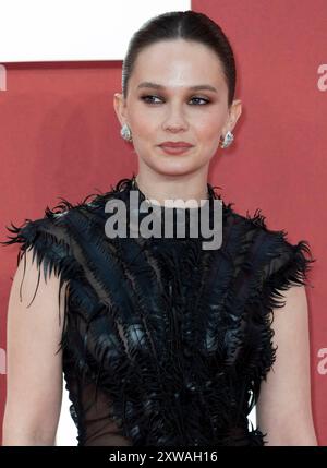 14. August 2024, London, England, UK - Cailee Spaeny bei Alien Romulus UK Gala Screening, Cineworld, Leicester Square Stockfoto