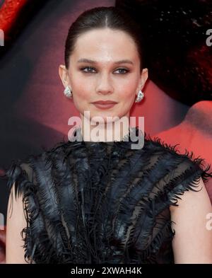 14. August 2024, London, England, UK - Cailee Spaeny bei Alien Romulus UK Gala Screening, Cineworld, Leicester Square Stockfoto