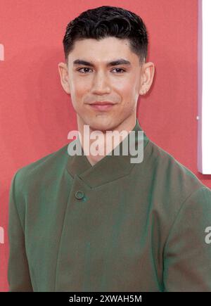 14. August 2024, London, England, UK - Archie Renaux bei Alien Romulus UK Gala Screening, Cineworld, Leicester Square Stockfoto