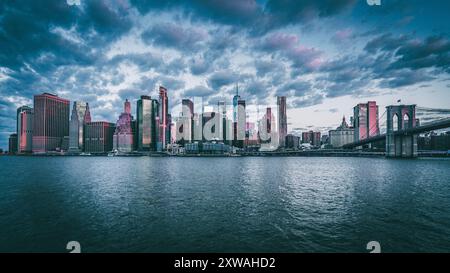 Skyline von New York City Stockfoto