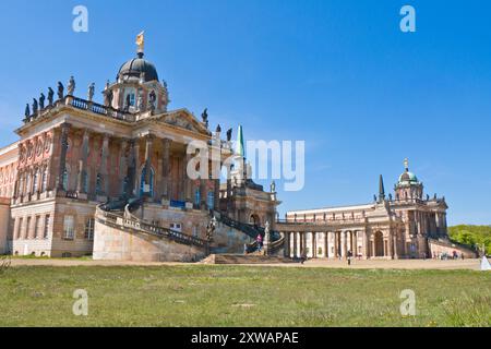 Gebäude der Universität Potsdam in Potsdam. Stockfoto